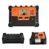 AIBUCUO Huobo Solar Controller 10A-100A automatically recognizes 12V, 24V, 48V off-grid PWM intelligent solar panel controller solar controller Item Picture